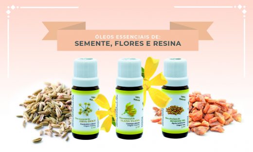 Oleos Essenciais de Sementes, Flores e Resinas Harmonie Aromaterapia